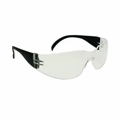 Bouton® Zenon Z12 Rimless Indoor/Outdoor Optical Eyewear, Anti-Fog, Scratch-Resistant, Clear Lens, Black Temples