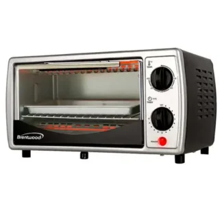 Brentwood Stainless Steel 4 Slice Toaster Oven