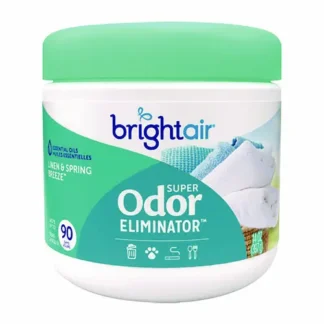 BRIGHT Air® Super Odor Eliminator, Linen and Spring Breeze, 14 oz Jar