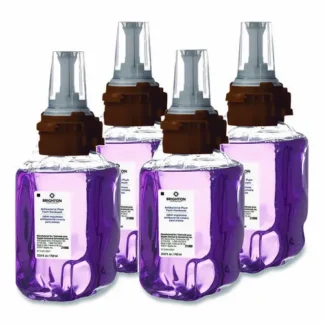 Brighton Professional™ Antibacterial Foaming Hand Soap Refill for ADX-7 Dispenser, Plum Scent, 700 mL, 4/Carton