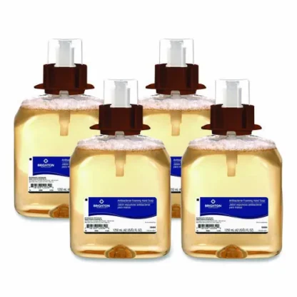 Brighton Professional™ Antibacterial Foaming Hand Soap Refill for BP Dispensers, Orange Scent, 1,250 mL, 4/Carton