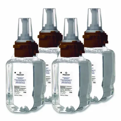 Brighton Professional™ Foaming Hand Soap Refill for ADX 7 Dispenser, Unscented, 700 mL, 4/Carton