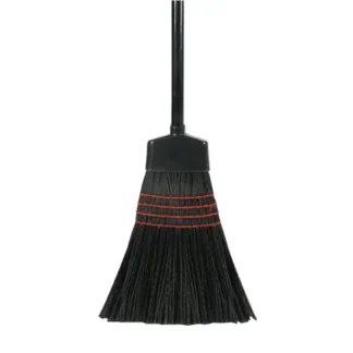 Broom|maid|plas Flagge D Tip| Wood Handle