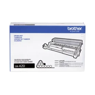 Brother DR420 Drum Unit, Black, 12,000 Page Yield
