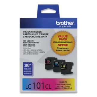 Brother LC101BK, LC101C, LC101M, LC101Y, LC1013PKS Ink