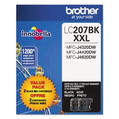 Brother LC2072PKS, LC207BK Ink