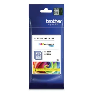 Brother LC3035Y INKvestment Ultra High-Yield Ink, 5,000 Page-Yield, Yellow