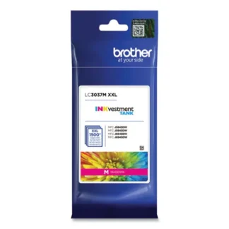 Brother LC3037M INKvestment Super High-Yield Ink Cartridge, Magenta, 1,500 Page Yield