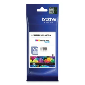 Brother LC3039BK INKvestment Ultra High-Yield Ink Cartridge, Black, 6,000 Page Yield