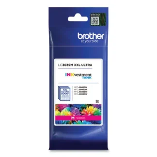 Brother LC3039M INKvestment Ultra High-Yield Ink Cartridge, Magenta, 5,000 Page Yield
