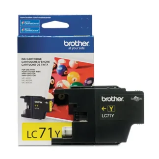 Brother LC71Y Innobella Ink Cartridge, Yellow, 300 Page-Yield
