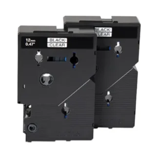 Brother P-Touch® TC Series Standard Adhesive Laminated Labeling Tape