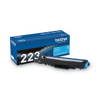 Brother TN223C Toner, Cyan, 1,300 Page-Yield