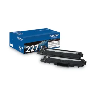 Brother TN2272PK High-Yield Toner, Black, 2/Pack