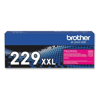 Brother TN229XXLM Super High-Yield Toner Cartridge, Magenta, 4,000 Page Yield