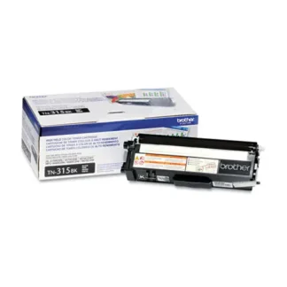 Brother TN315BK High-Yield Toner Cartridge, Black, 6,000 Page Yield