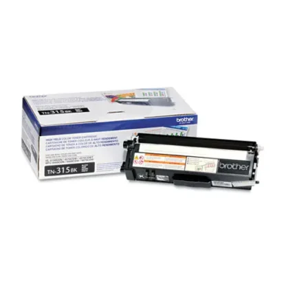 Brother TN315BK High-Yield Toner Cartridge, Black, 6,000 Page Yield