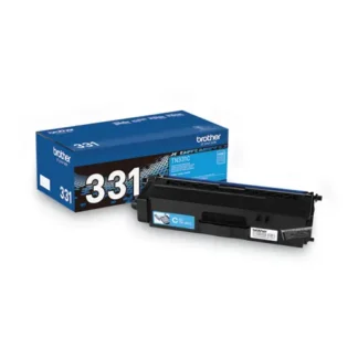 Brother TN331C Toner Cartridge, Cyan, 1,500 Page Yield