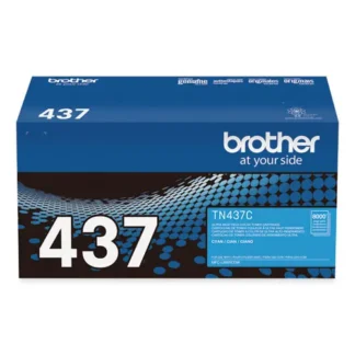 Brother TN437C Ultra High-Yield Toner Cartridge, Cyan, 8,000 Page Yield