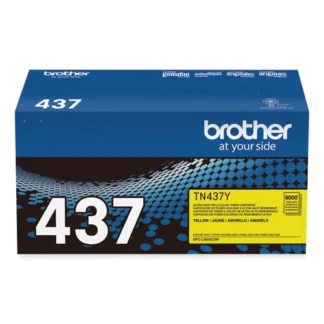 Brother TN437Y Ultra High-Yield Toner, Yellow, 8,000 Page Yield
