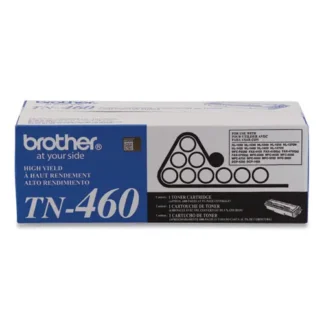 Brother TN460 High-Yield Toner Cartridge, Black, 6,000 Page Yield
