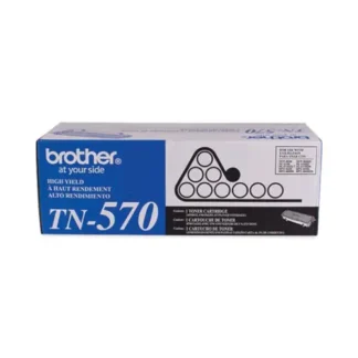 Brother TN570 High-Yield Toner Cartridge, Black, 6,700 Page Yield
