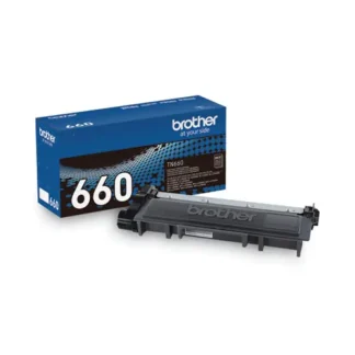 Brother TN660 High-Yield Toner, 2,600 Page-Yield, Black