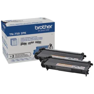 Brother TN7502PK High-Yield Toner, Black, 2/Pack