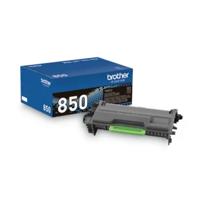 Brother TN850 High-Yield Toner Cartridge, Black, 8,000 Page-Yield
