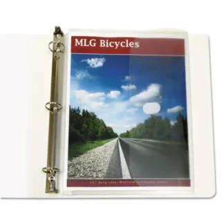 C-Line® Poly Binder Pockets, 9.25 x 11.5, Clear, 5/Pack