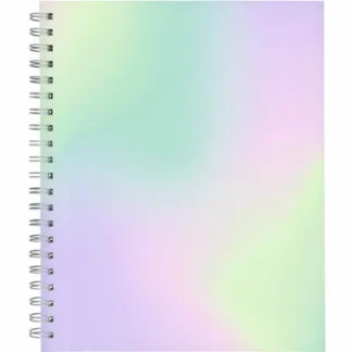 Cambridge® Ombre Weekly/Monthly Planner, Colorful Cloud Artwork, Multicolor Cover, 11" x 9.25", 12-Month (Jan to Dec) 2025