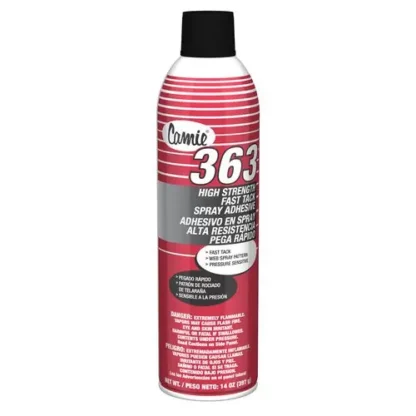 Camie® 363 High Strength Fast Tack Spray Adhesive, 14 oz, 12/Carton