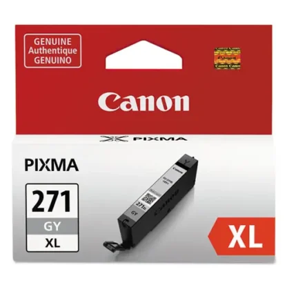 Canon® 0340C001 (CLI-271XL) High-Yield Ink, Gray