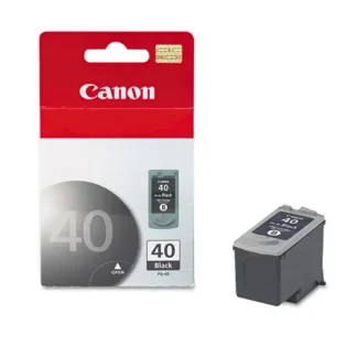 Canon® 0615B002 (PG-40) Black Ink Cartridge, 195 Page-Yield