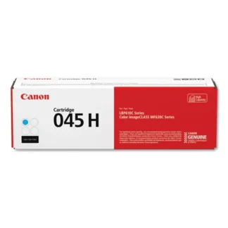 Canon® 1245C001 (045) High-Yield Toner Cartridge, Cyan, 2,200 Page Yield