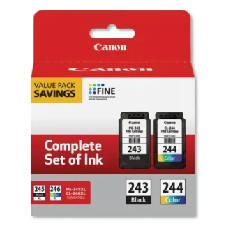 Canon® 1287C006 (CL-244; PG-243) Ink, Black/Color