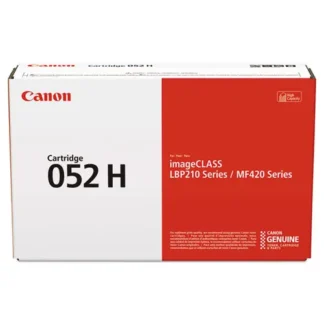 Canon® 2200C001 (052H) High-Yield Toner Cartridge, Black, 9,200 Page Yield