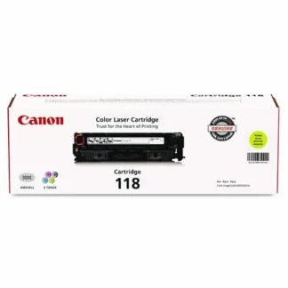 Canon® 2659B001 (118) Toner, Yellow, 2,900 Page Yield