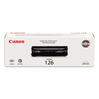 Canon® 3483B001 (126) Toner, 2,100 Page-Yield, Black