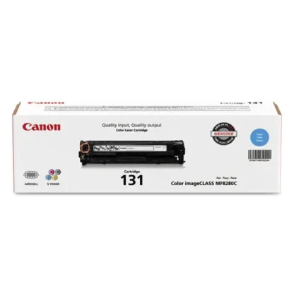 Canon® 6271B001 (CRG-131) Toner Cartridge, Cyan, 1,500 Page Yield