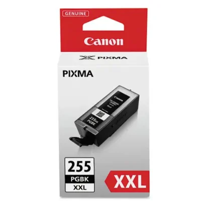 Canon® 8050B001 (PG-255XXL) ChromaLife100+ Extra High-Yield Ink Cartridge, Black, 300 Page Yield