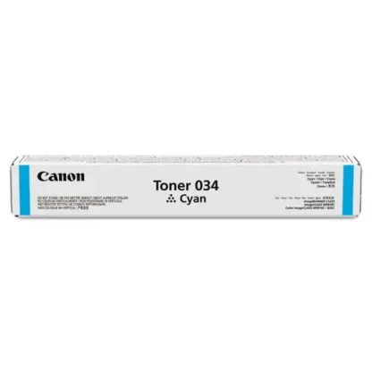 Canon® 9453B001 (034) Toner, 7,300 Page-Yield, Cyan