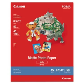 Canon® Photo Paper Plus, Matte, 8.5 x 11, 50/Pack