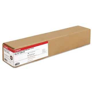 Canon® Scrim Banner Vinyl Roll, Matte White, 24" x 40 ft, 14 mil, 2" Core