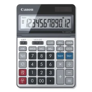 Canon® TS-1200TSC Desktop Calculator, 12-Digit LCD