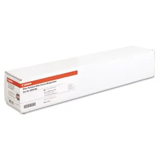 Canon® Water Resistant Matte Canvas Paper Roll, Matte White