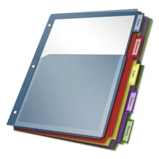 Cardinal® Expanding Pocket Index Dividers