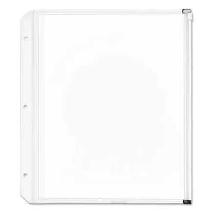 Cardinal® Expanding Zipper Binder Pockets, 8.5 x 11, Clear, 3/Pack