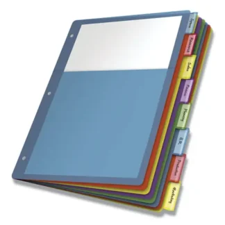Cardinal® Poly Index Dividers