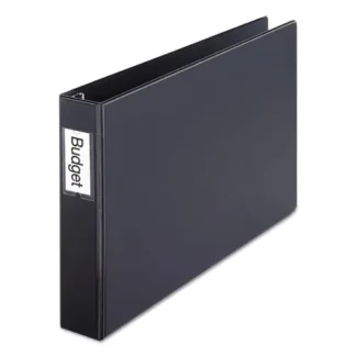 Cardinal® Premier Easy Open 11 x 17 Locking Slant-D Ring Binder, 3 Rings, 2" Capacity, Black